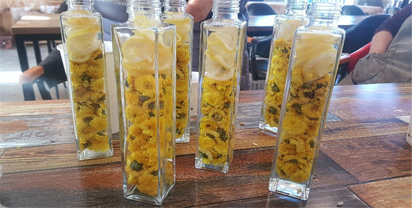 꽃드래팜(다비꽃차)