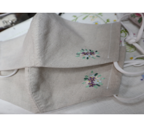 꽃자수 마스크 만들기(2ea)