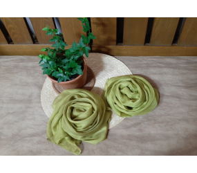 실크스카프 자연염색