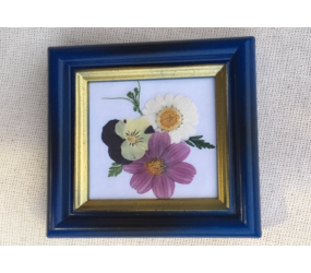 꽃 담은 미니액자 홀더 만들기(2ea)