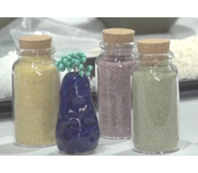 삼색 꽃소금 만들기