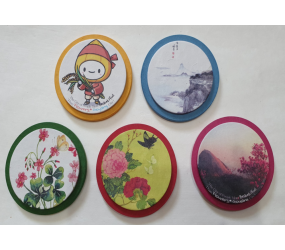 한지 찻잔받침 만들기(2ea)