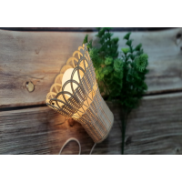 라탄 전등갓 만들기