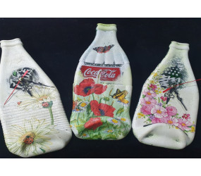 [현장체험] 빈병 재활용 오브제 만들기